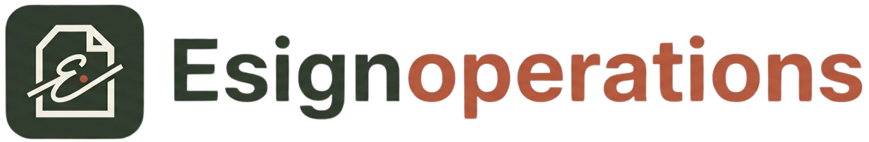 eSign Operations